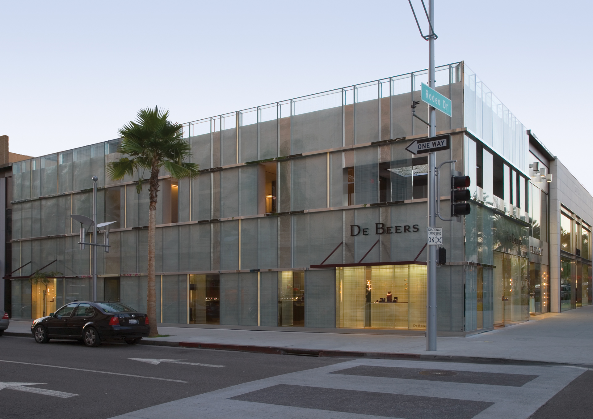 De Beers store Los Angeles - ACPV ARCHITECTS